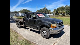 Ford F350 flatbed truck for sale 7.3 L diesel￼