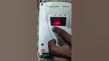 How to Reset Shiender ALTISTART 22 FECTORY Default