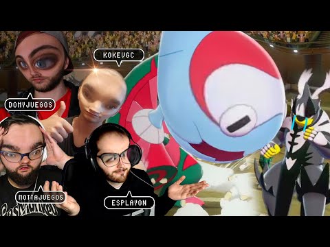 MOTTA, DOMY y KOKE me ayudan en el COMBATE con más HAX de Pokémon Espada y Escudo