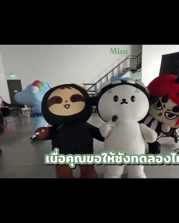 San was asked to do mic test 😂 #polcasan #taynew