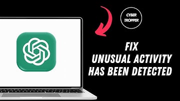 How to Fix Unusual activity has been Detected From your Device in ChatGPT