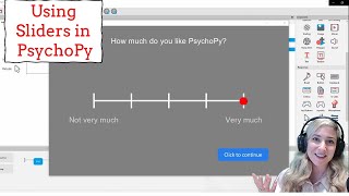 Using Sliders in PsychoPy  (with 'Pop Up' Submit Buttons)