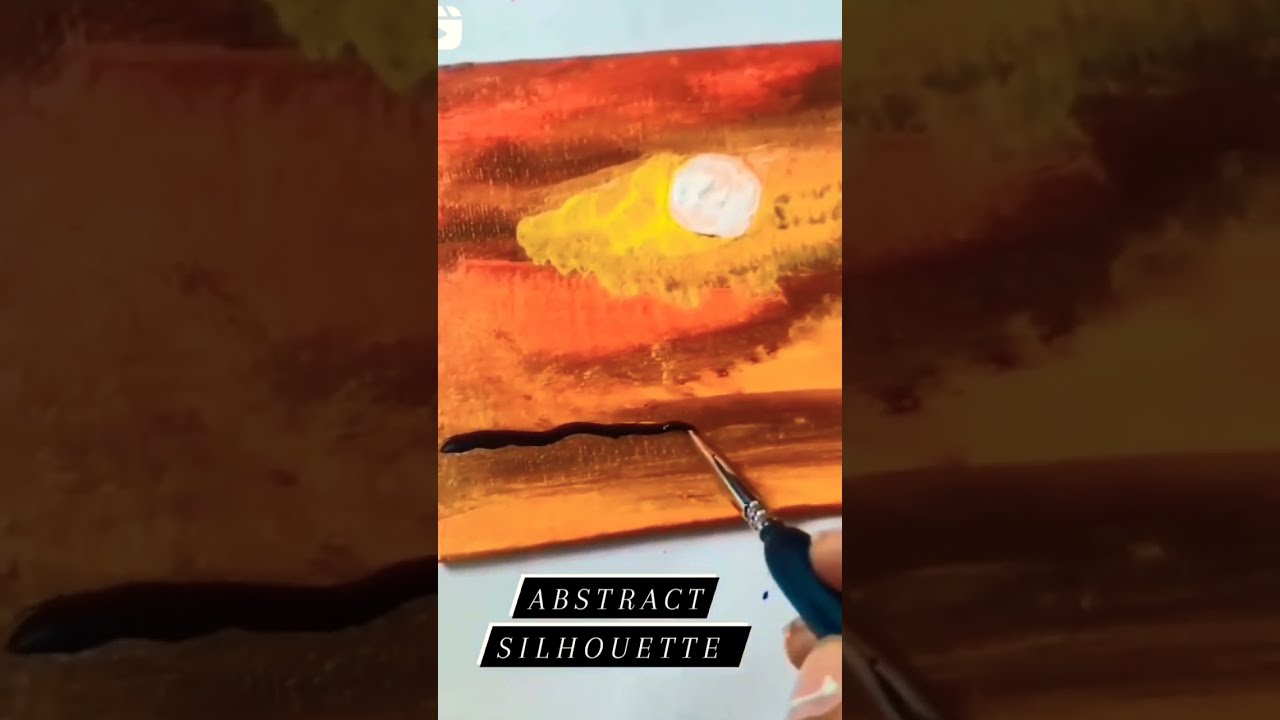  Abstractart Abstractpainting Silhouette Abstract Acrylicpainting Art Painting Explore