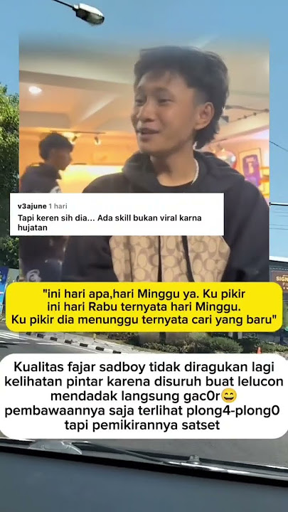 Fajar sad boy emang gokil #shorts #pdmusik