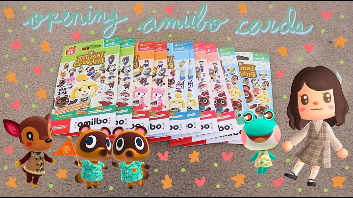 Opening Animal Crossing Amiibo Cards! Series 1 5 |...