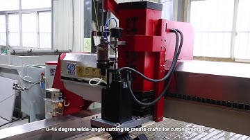 HEAD 5 axis waterjet cutting machine,