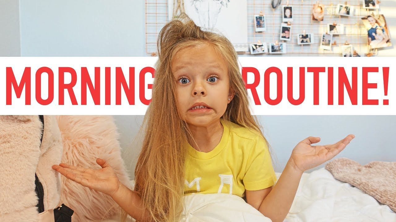 PEYTON'S SCHOOL MORNING ROUTINE! - YouTube