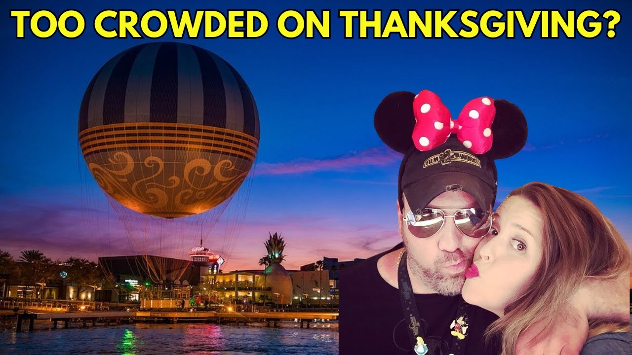 Braving Disney Springs on Thanksgiving Day