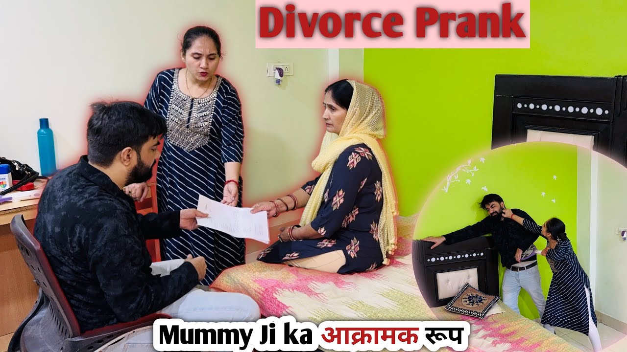 Divorce Prank on wife | Prank gone extremely wrong⚠️
