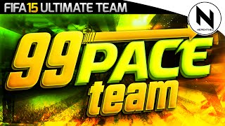 99 PACE TEAM! - FIFA 15 Ultimate Team