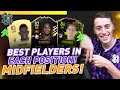 FIFA 21 TOP 5 BEST OVERPOWERED AND META PLAYERS IN EACH POSITION MIDFIELDERS BEST FUT CHAMPS PLAYERS