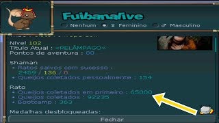 Transformice - PEGUEI 65K DE FIRST!! «Fuibanalive» [Top1] 👑