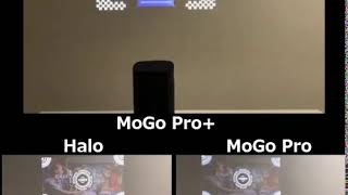 垂直方向の台形補正比較【XGIMIプロジェクターHalo、MoGo Pro+、MoGo Pro】