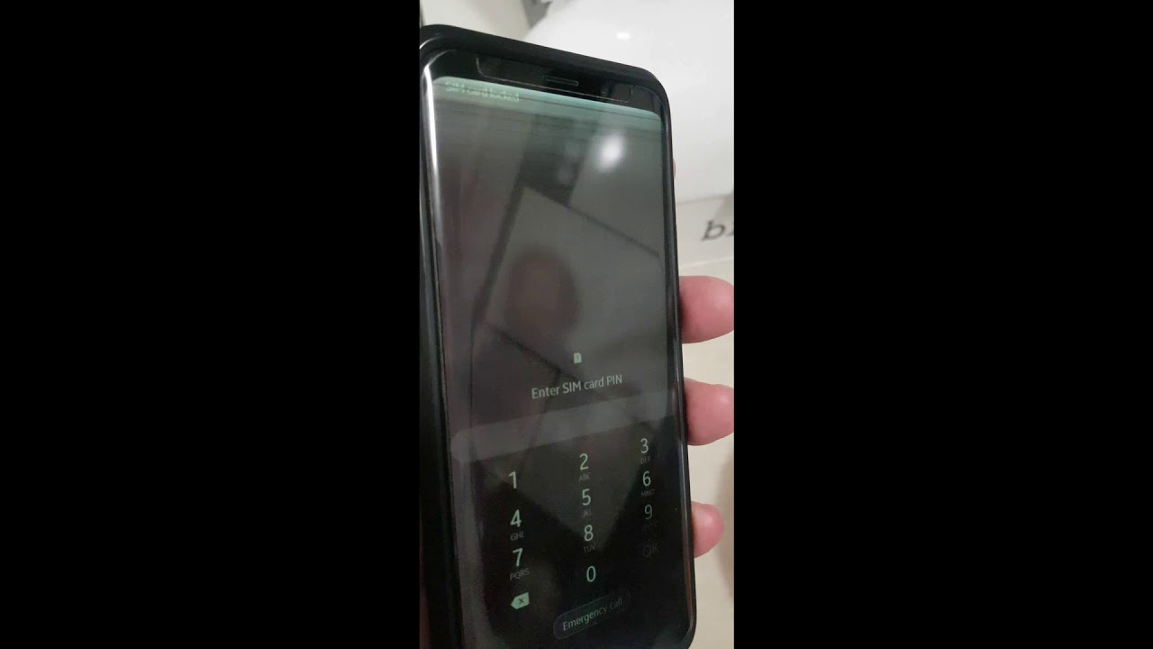 Samsung S9 Plus flickering screen problem - YouTube