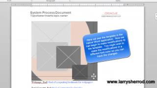 UPK Template Editing, Oracle Applications Training UPK Template Editing, Oracle Applications Training