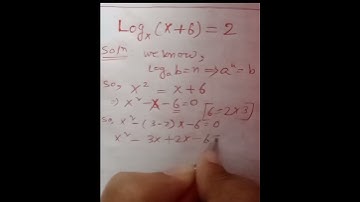 Logarithm Solution  | #log #maths #shortvideo