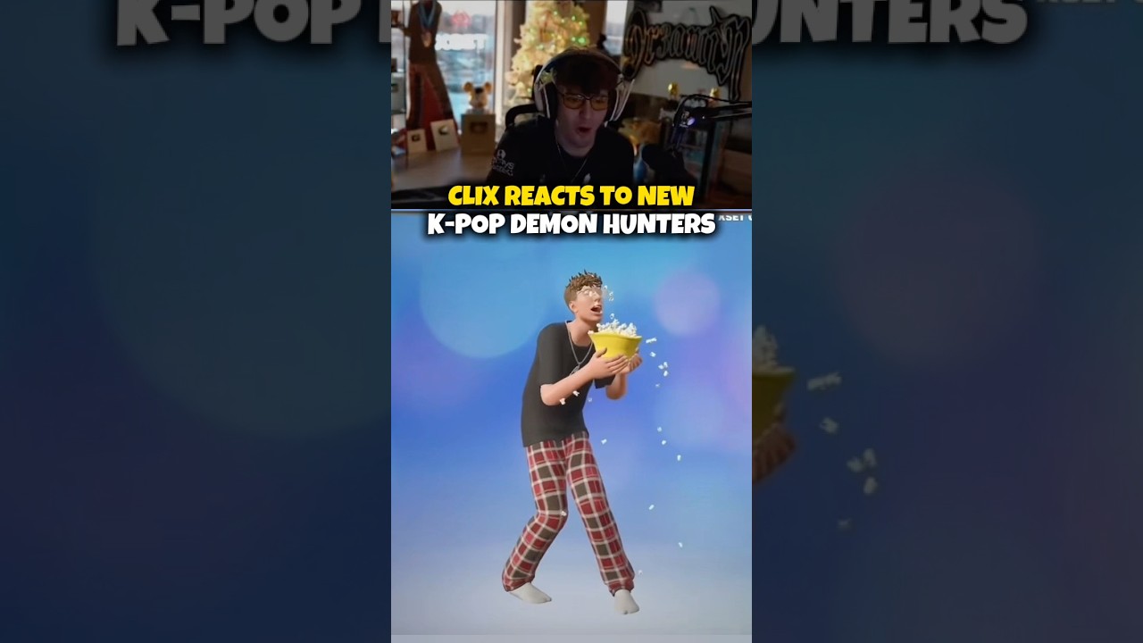 Clix реагирует на охотников на демонов в стиле K-Pop в FORTNITE… 🔥 | 