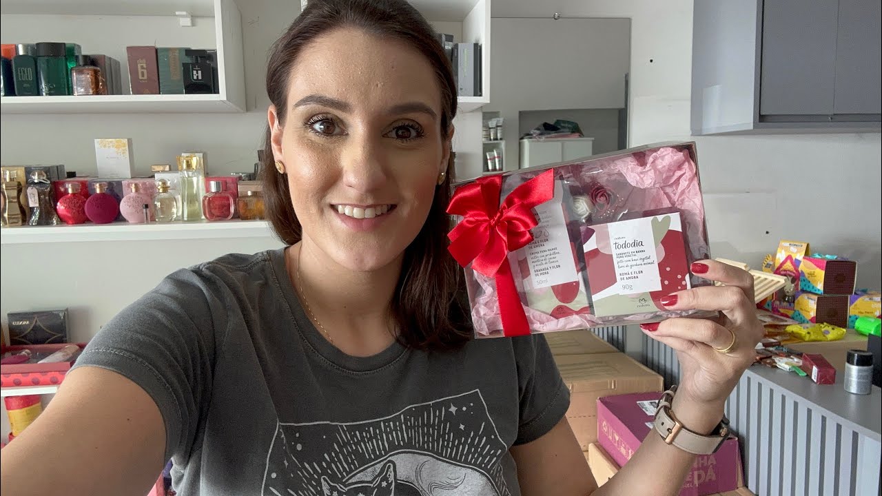 TRANSFORMANDO UM KIT DA NATURA EM VÁRIAS OPÇÕES DE PRESENTES