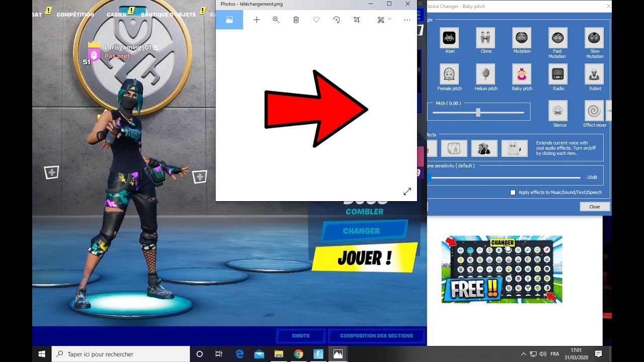 JE TROLL DES GENS AVEC UN MODIFICATEUR DE VOIX SUR FORTNITE ! - YouTube