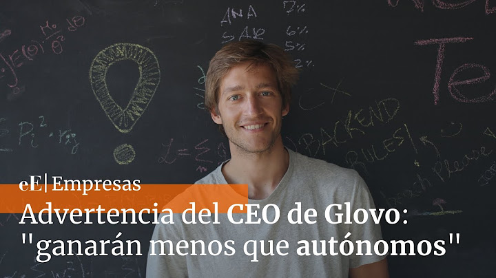 El CEO de Glovo advierte a los 'riders': "ganarán menos que como autónomos"