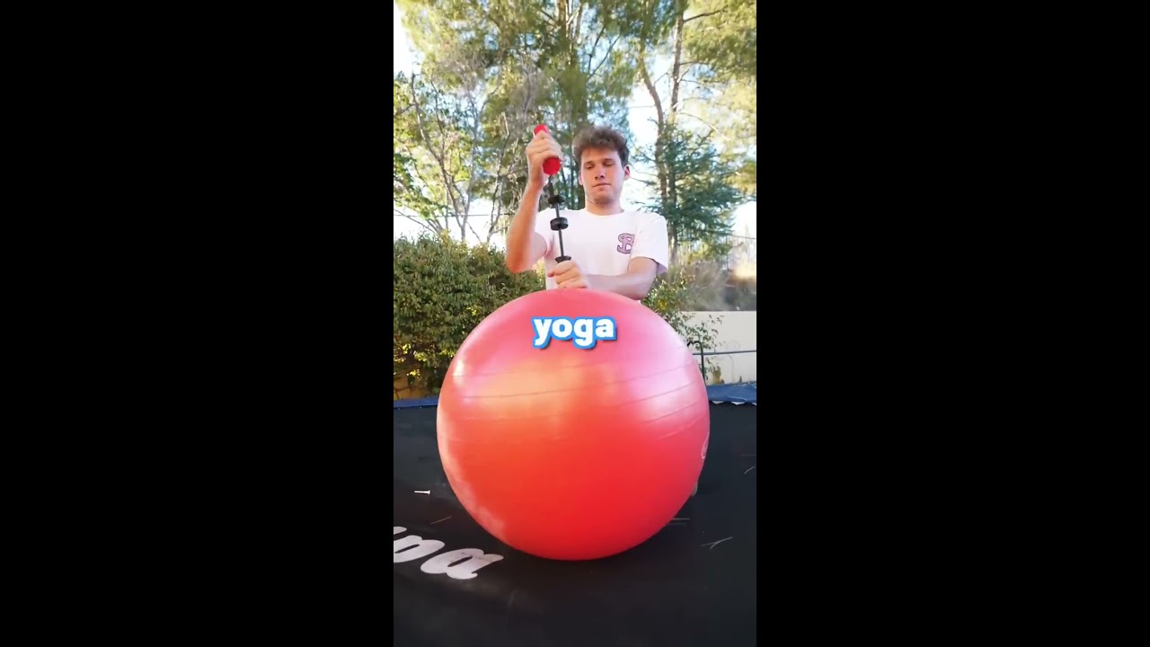 How Many Pumps Does It Take For A Yoga Ball To Blow Up 