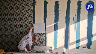 How to Hang Wallpaper - Beginners Guide to Wallpapering by Justin Bailly JBTV 1,260 views 3 months ago 29 minutes