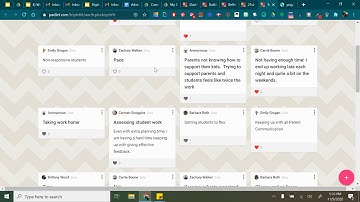 Using padlet as an assessment