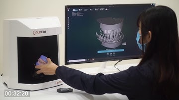 Scanning full archs with up300+