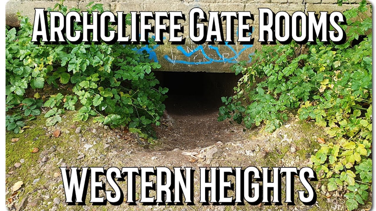 WESTERN HEIGHTS Forgotten Archcliffe Gate Casemates & Tunnels. Dover.