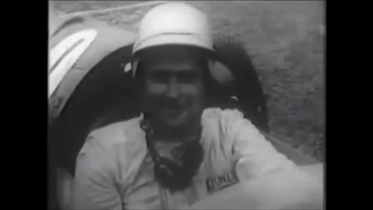 Sir Jack Brabham races at the Gnoo Blas circuit at Orange