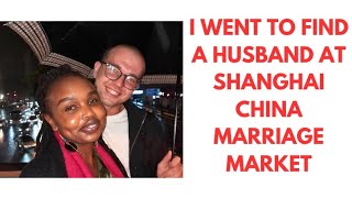 Crazy first experience at Shanghai Marriage Market 🇨🇳 China|Black girl husband hunt at people's park