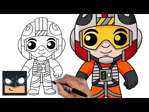 How To Draw Star Wars | Rebel Pilot