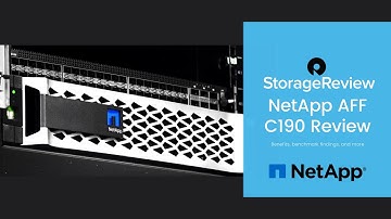NetApp AFF C190 Review (Editor