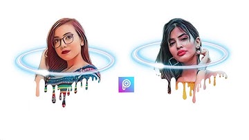 DrippIng Effect 🔥| Photo Editing | PicsArt Editing Tutorial | Creative Photo Editing