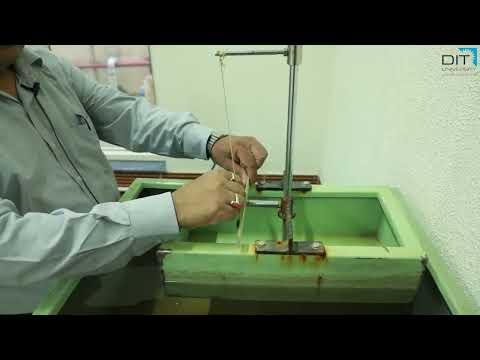 Determination of Metacentric Height | Fluid Mechanics Lab