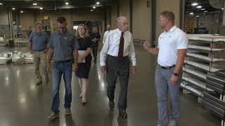 Sen. Chuck Grassley gives details about new Farm Bill during visit to the Kooima Company