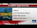 Man in critical condition after apparent stabbing in Wahiawa