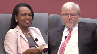 The Avoidable U.S.China War – A Conversation with Condoleezza Rice and Kevin Rudd