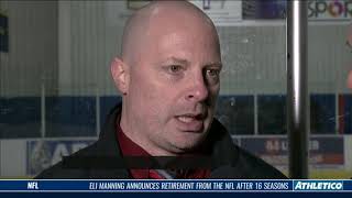Bedford Hockey Team Loses to Pinckney in Back And Forth Battle