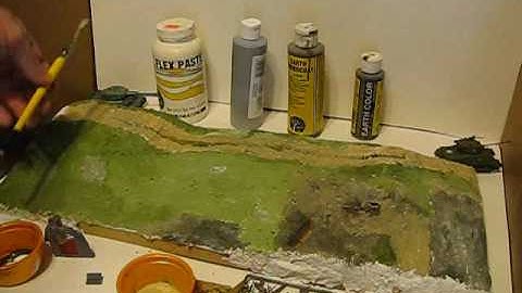 How to Make a WW2 Diorama Part 3: Base Painting