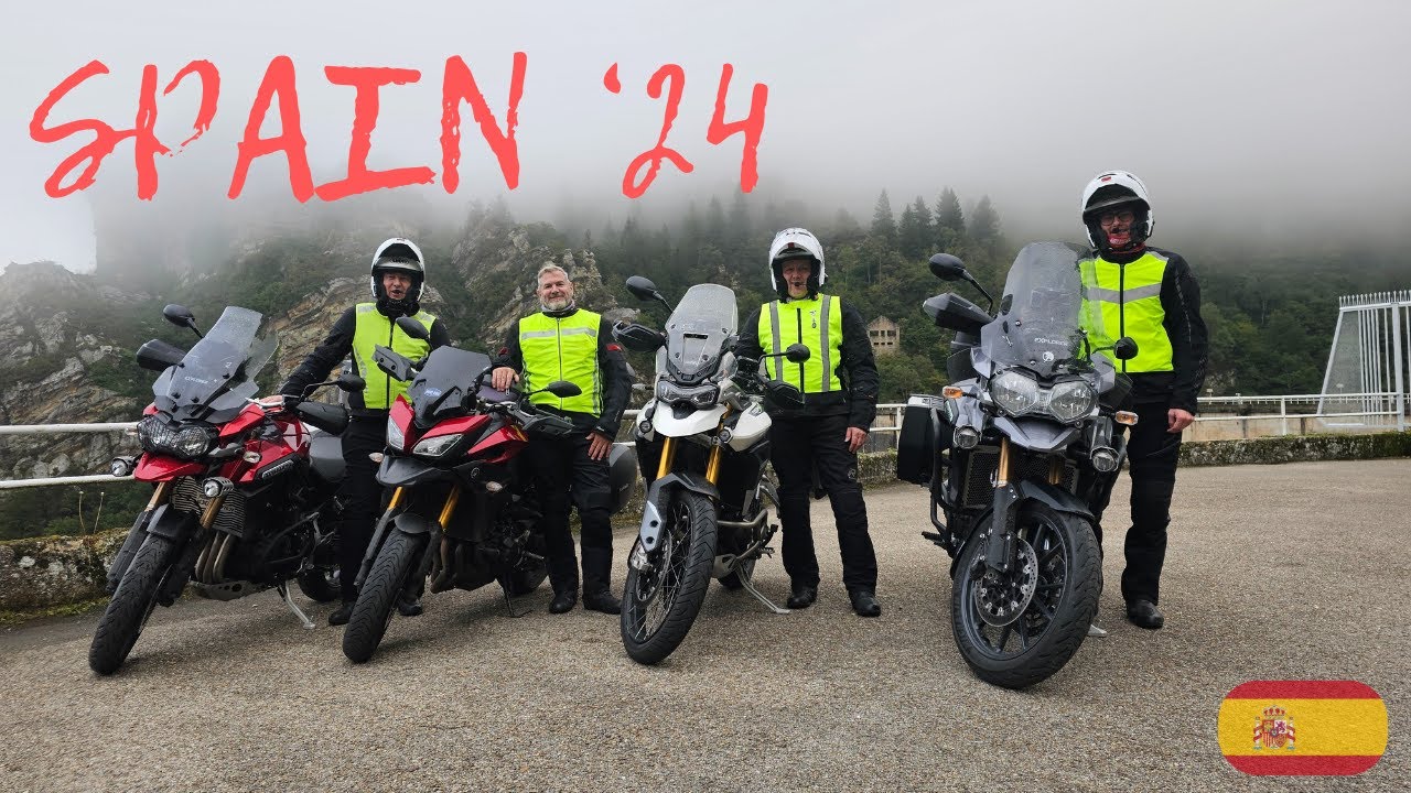 Spain Motorcycle Tour 2024  | Day 1 | The ride to Potes.
