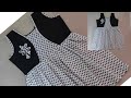 Baby Frock design / Cotton frock designs/  Three years baby/ Frock cutting and stitching method.