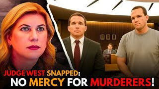 Judge West GOES CRAZY After Murder Suspect Begs for a Second Chance!
