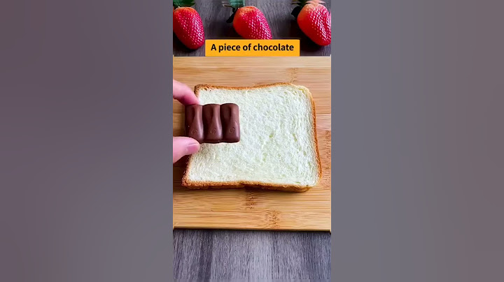 Sandwich chocolate # bread #chocolate Sandwich