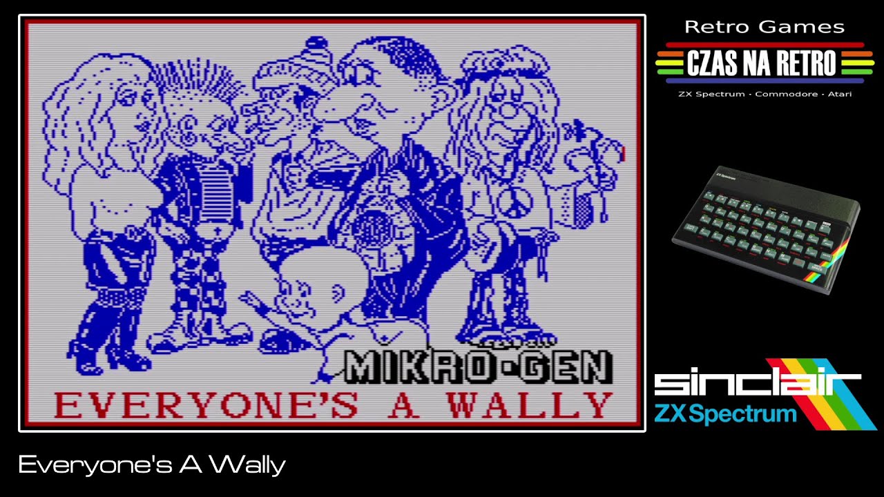 Everyone's A Wally - ZX Spectrum - YouTube