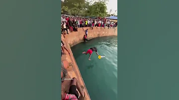 Diving Talented Boy Show From Zanzibar Forodhani 26 June 2022 Welcome Zanzibar Tour Zanzibar 