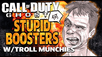 BOOSTER BUSTERS #5 w/ Troll Munchies "Stupid Boosters" (COD GHOSTS BOOSTER TROLLING)
