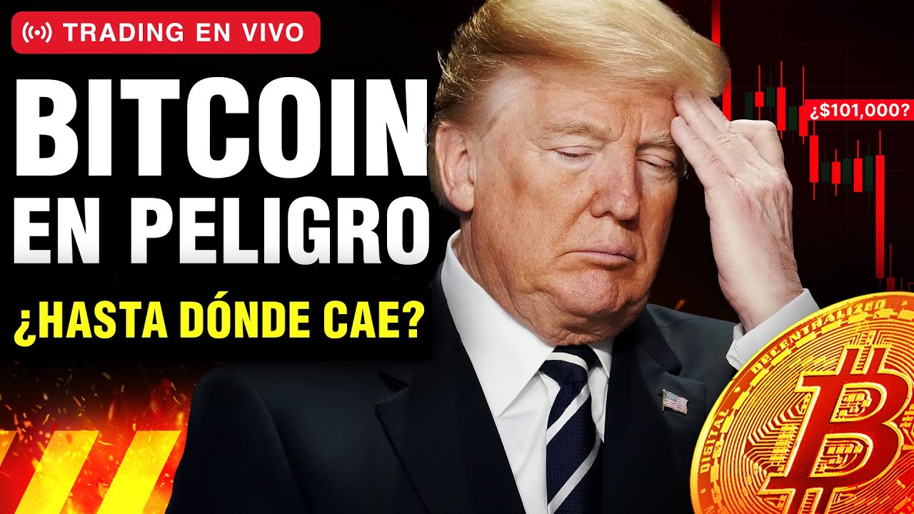 🔴 BITCOIN EN ZONA DE PELIGRO ⚠️ ¿Hasta Dónde Puede Caer HOY? 🚨 Trading En  Vivo