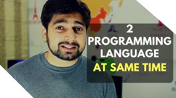 Can you learn 2 programming languages at the same time?