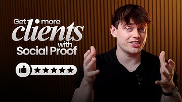 Social proof website blueprint - Get more clients